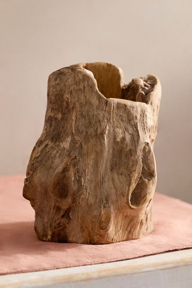 Teak Root Form Planter #3