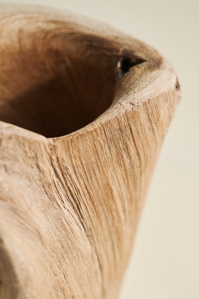 Knotted Teak Root Planter #1