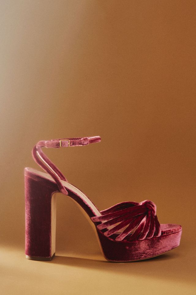 Loeffler Randall Rivka Rose Knot Platform Sandals | Anthropologie
