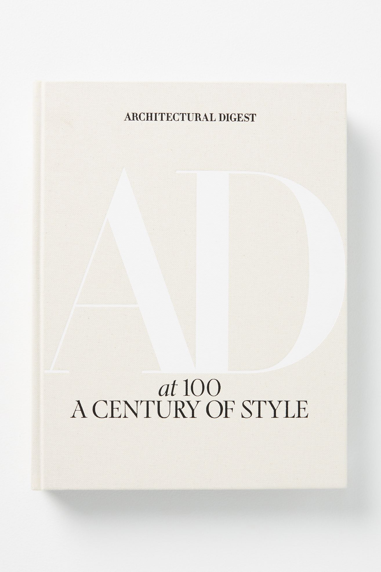 Architectural Digest at 100: A Century of Style Hardcover Coffee Table Book - Neutral, One Size