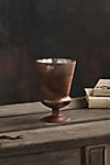 Antiqued Glass Trophy Vase, Small