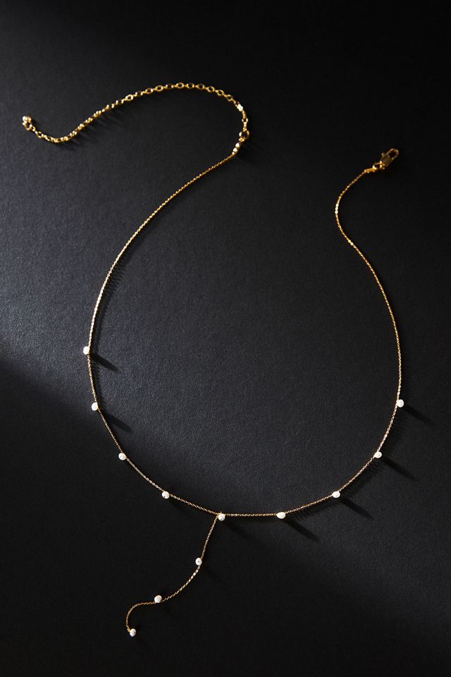 Mini Pearl Drop Necklace #2
