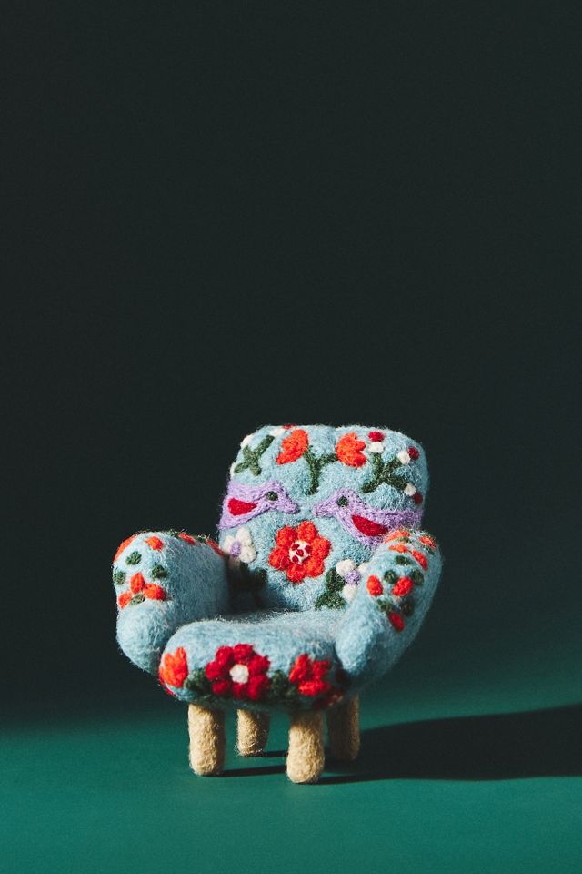 Anthropologie Accent Chair Ornament #1