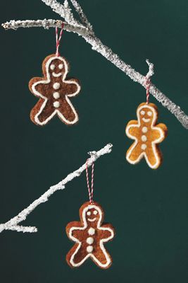 Gingerbread Ornaments, Set of 9