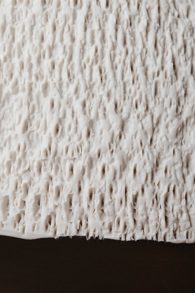 Textured Diamond Ceramic Planter, 8" #2