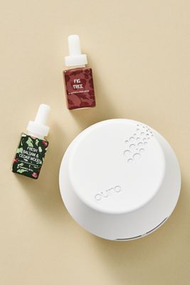 Pura x Anthropologie Diffuser Kit: Fresh Balsam & Cedarwood & Fig Tree