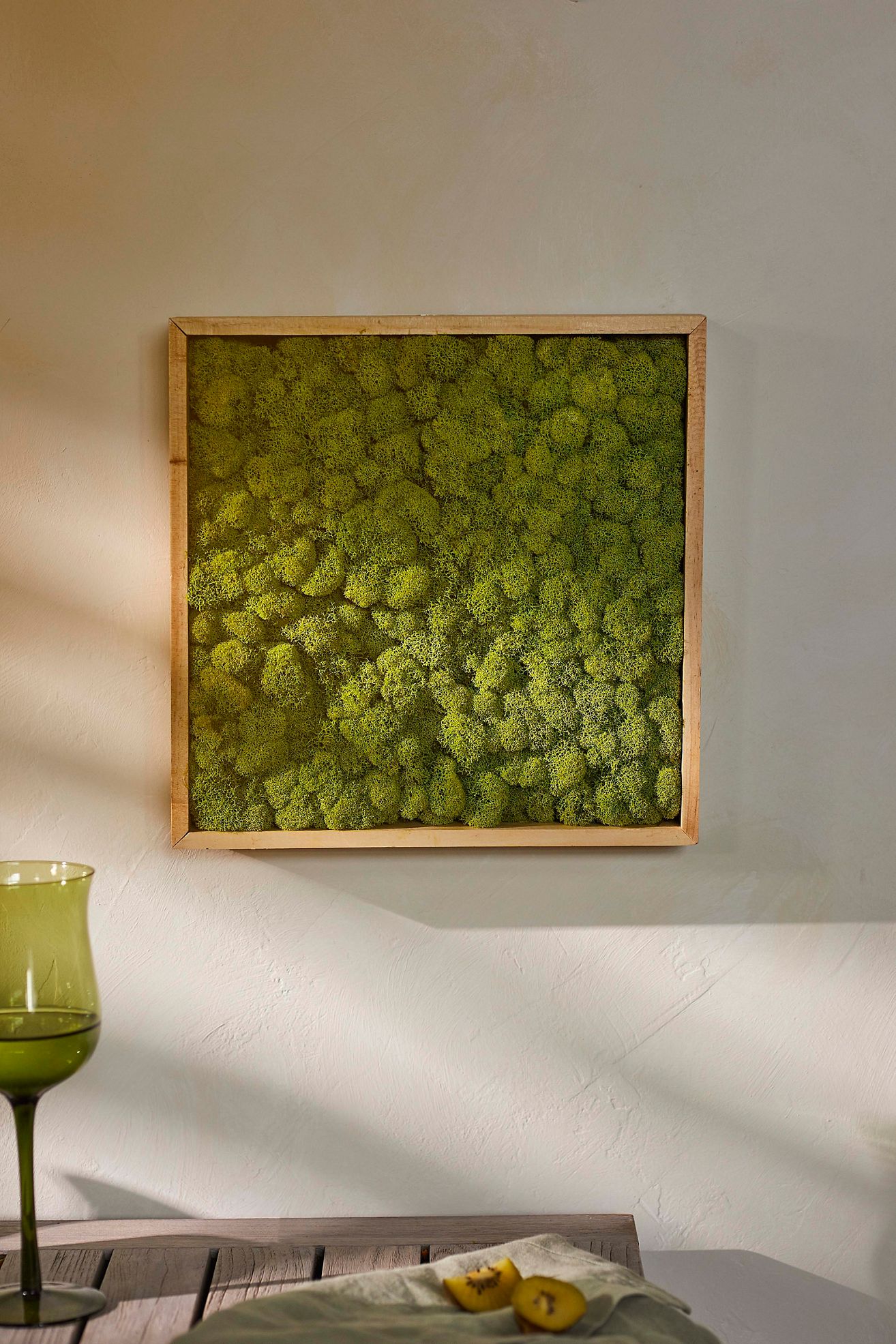 Framed Reindeer Moss - Multi, Standard, One Size