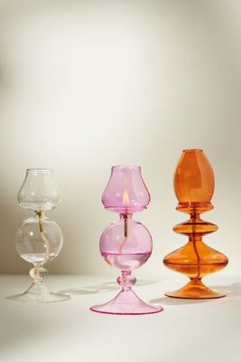 Aoife Glass Oil Lamp