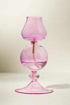 Aoife Glass Oil Lamp