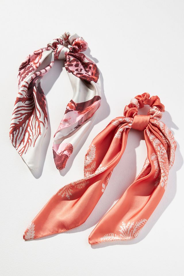 Seashell Hair Scarf Set #1