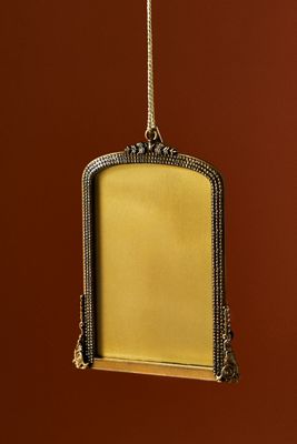 Gleaming Primrose Picture Frame Ornament
