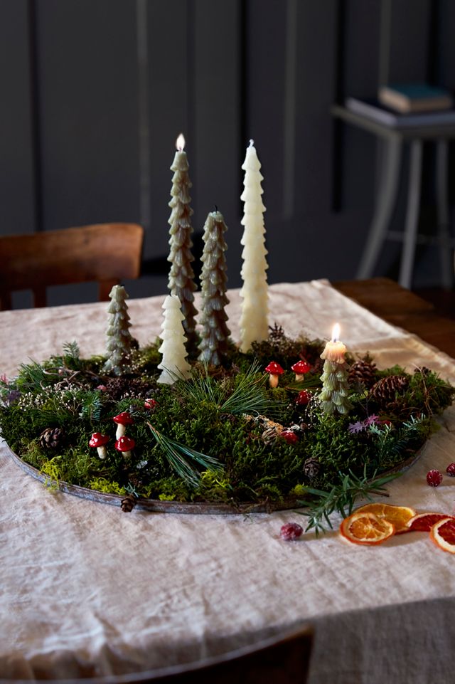 Tree Unscented Taper Candles, Set of 2 #7