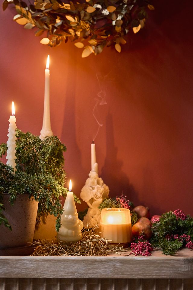 Tree Unscented Taper Candles, Set of 2 #9