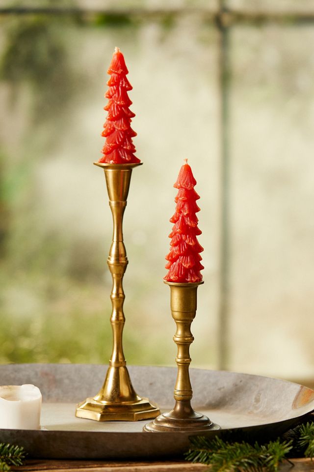 Tree Unscented Taper Candles, Set of 2 #5