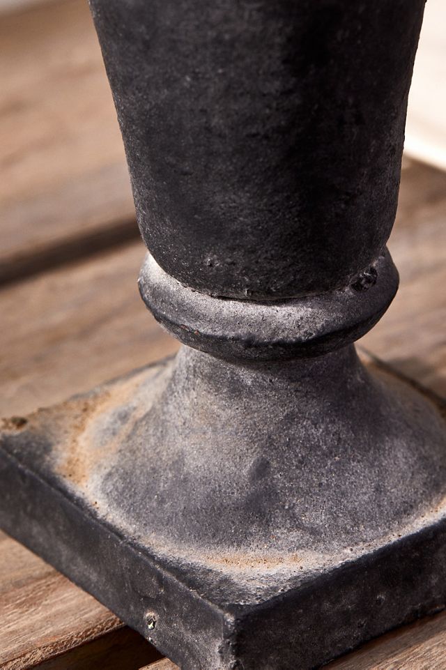 Flared Cast Iron Urn Planter #4