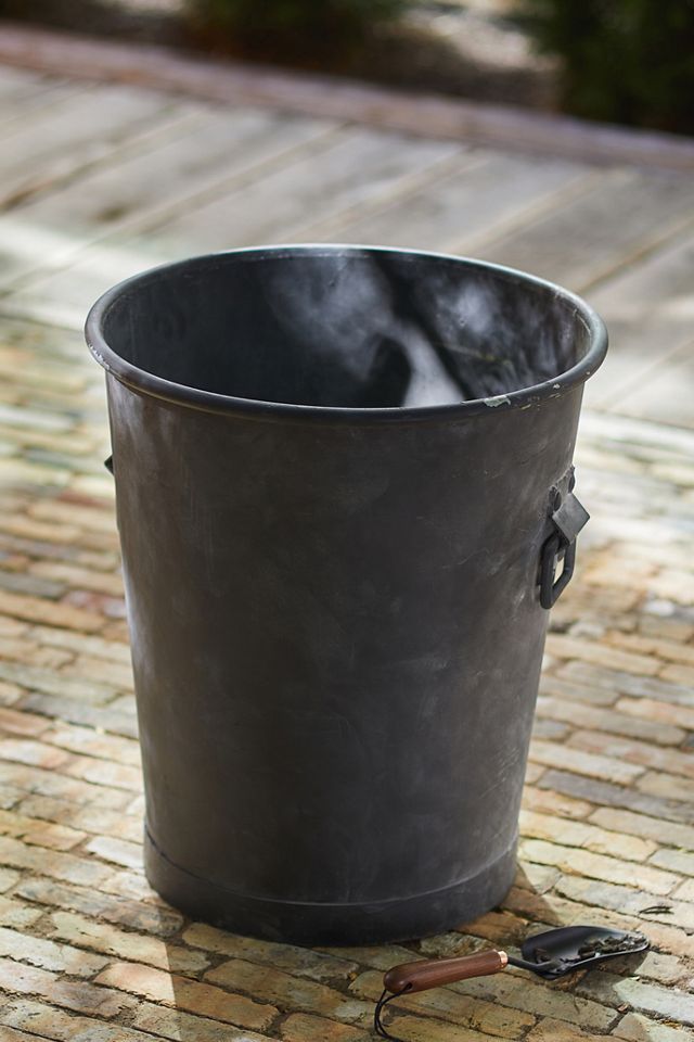 Taper Ring Handle Galvanized Planter, 22" #2