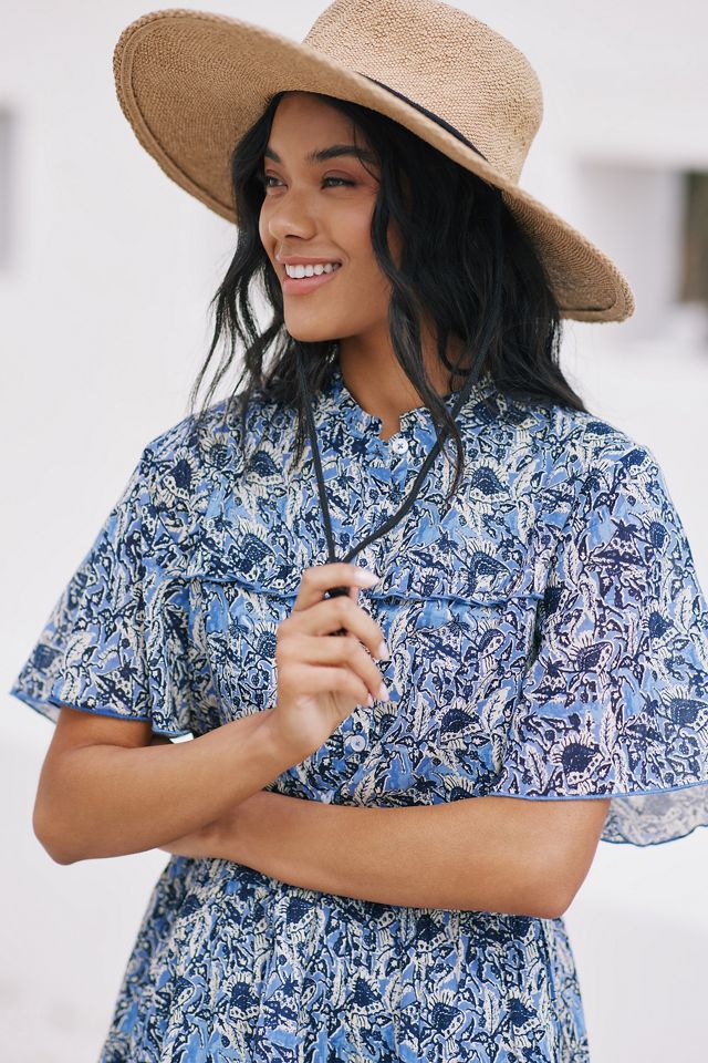Ro's Garden Vibeka Ruffle Mini Dress | Anthropologie