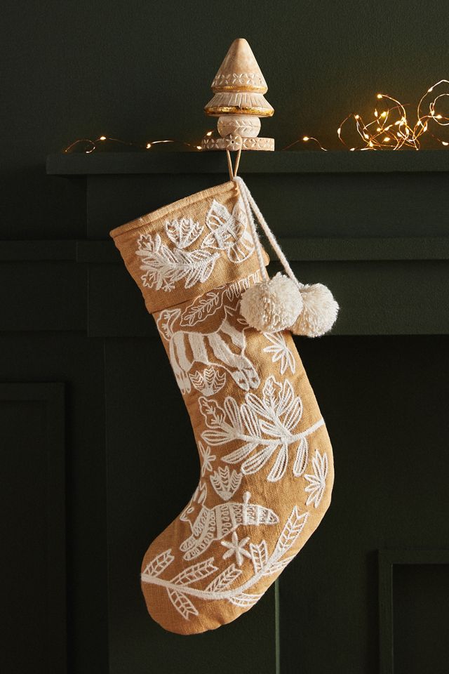 Forage Pom Pom Stocking #1