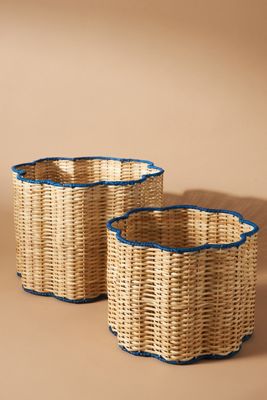 Tulip Baskets, Set of 2