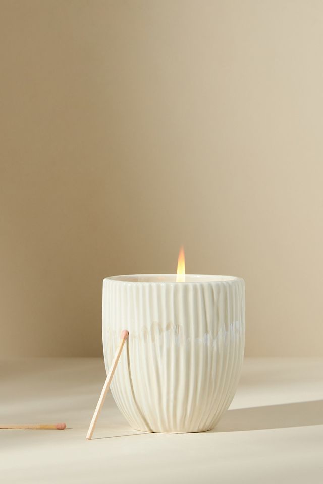 Amber Crystal Candle #1