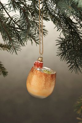 Paloma Glass Ornament | AnthroLiving