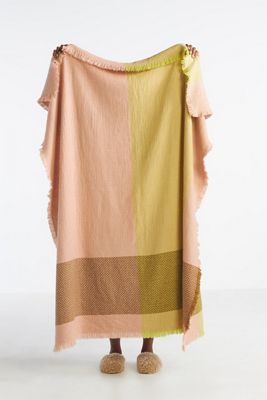 Cashmere Lambswool Throw Blanket