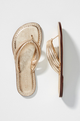 Bernardo Miami Sandals In Gold