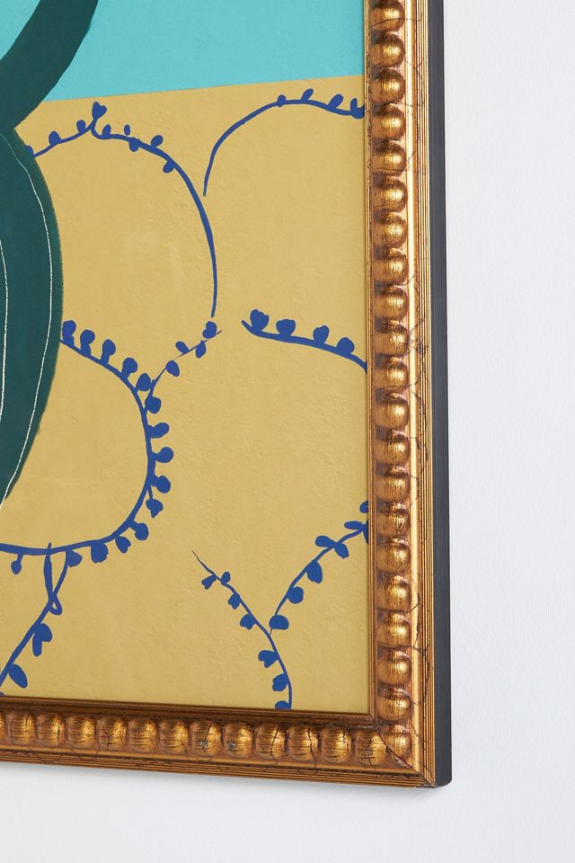 Green Vase Wall Art #2