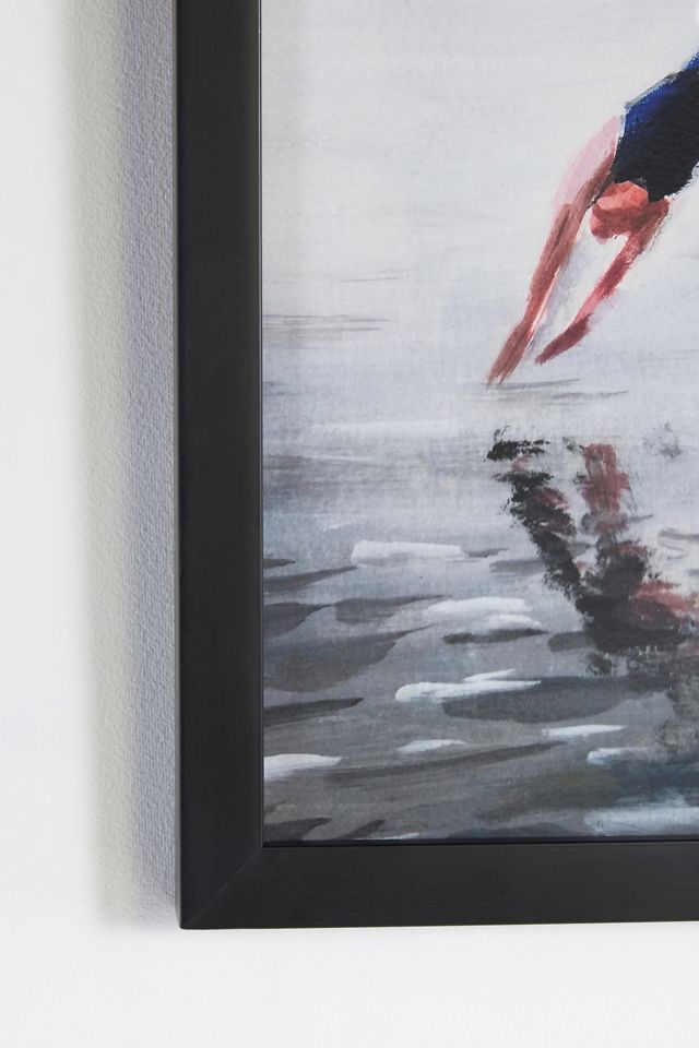 Lake Swimmer Wall Art #2
