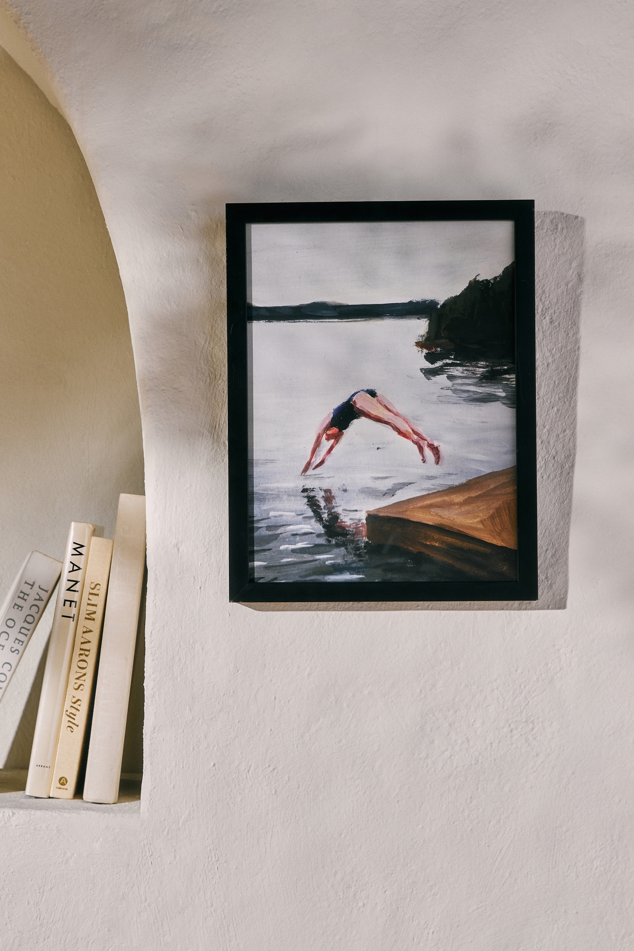 Lake Swimmer Wall Art