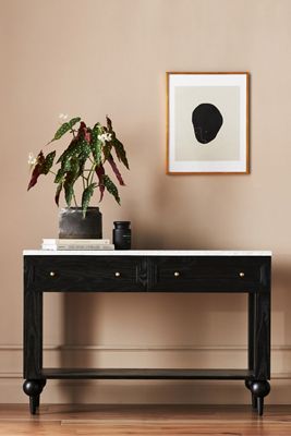 The Fern Marble Top Console 