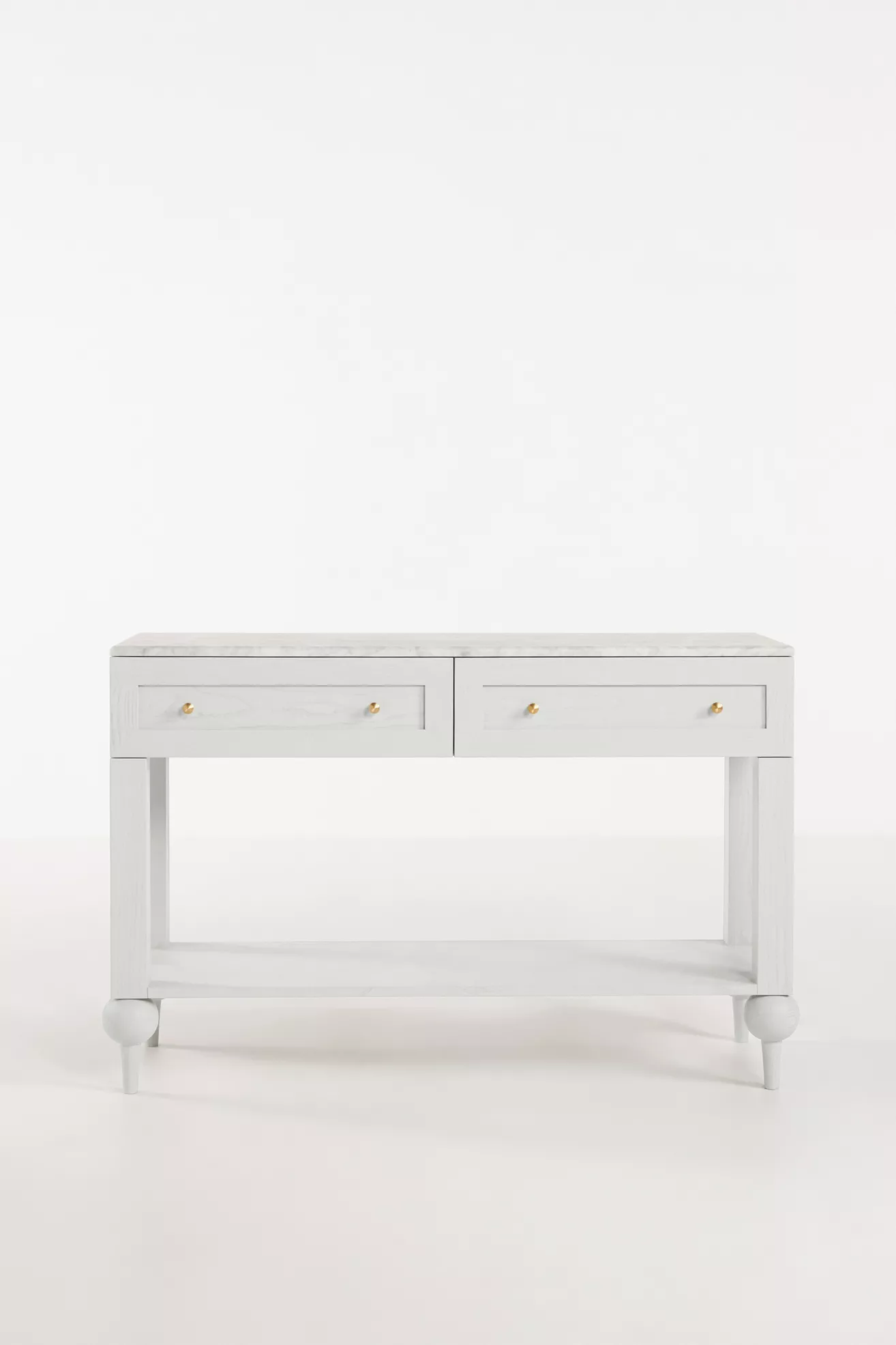 The Fern Marble Top Console - thumbnail 6