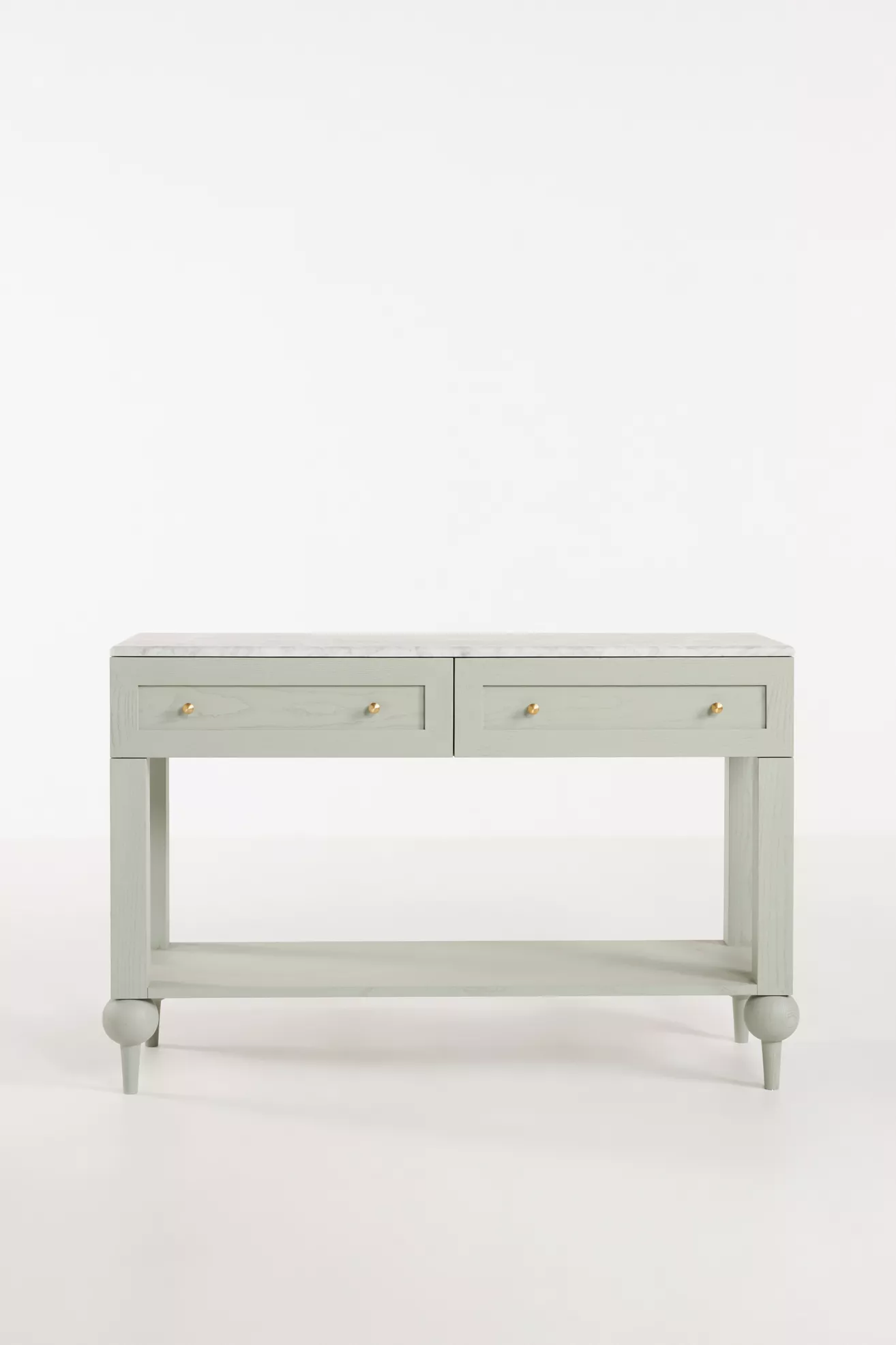 The Fern Marble Top Console - thumbnail 2