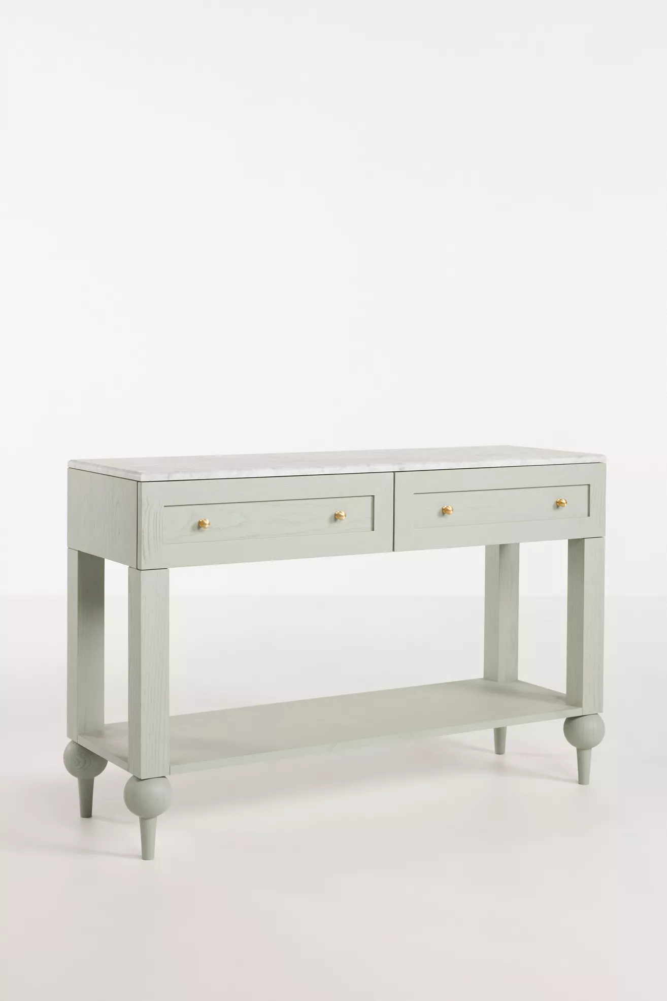 The Fern Marble Top Console - thumbnail 3