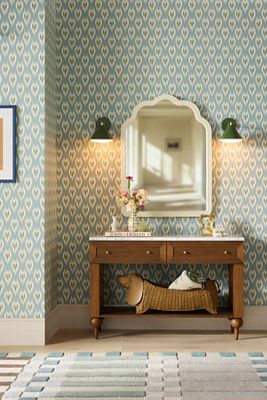 The Fern Marble Top Console 