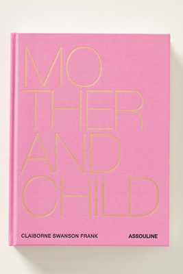 Assouline Mother And Child Book In Pink