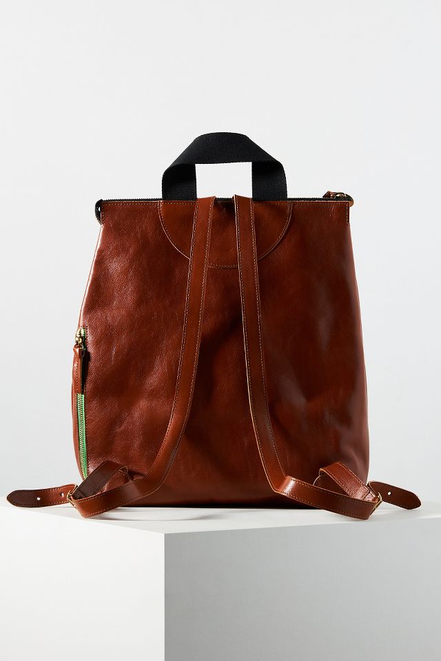 Clare V. Remi Backpack - MAHOGANY on Garmentory