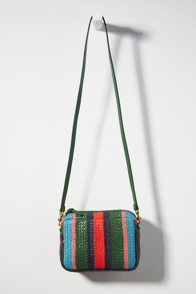Clare V. - Midi Sac Bag - Natural w/ Stripes – Shooze Boutique