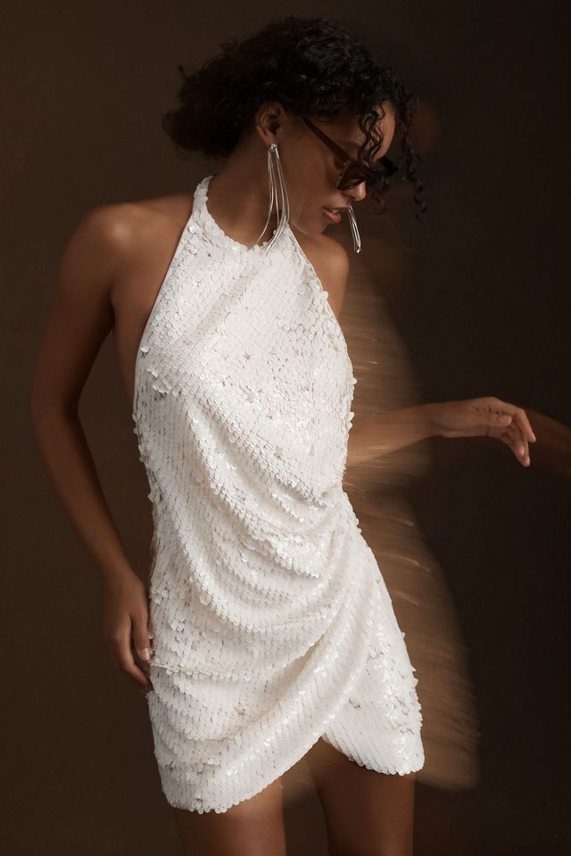 sachin and babi light blue dress Elegant Halter Mermaid Prom Dress: Silver, Diamond Accents, Perfect for  Gala Evenings - Shop Now! from Dhgate Prom Dresses main image 1