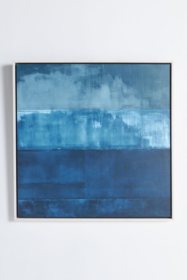 Transitioning in Blue Wall Art #1