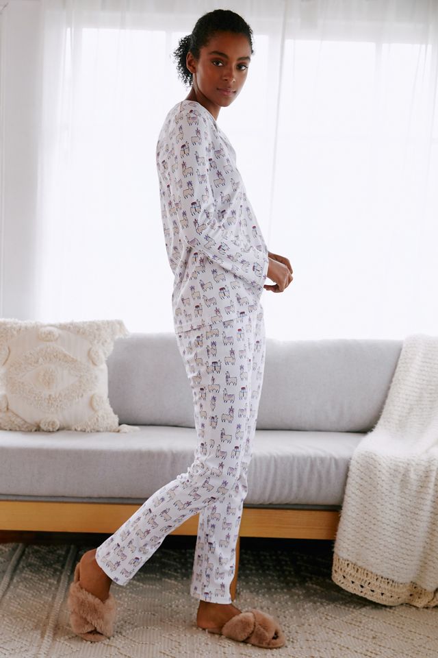 Roller Rabbit Long-Sleeve Paca Sleep Set #2