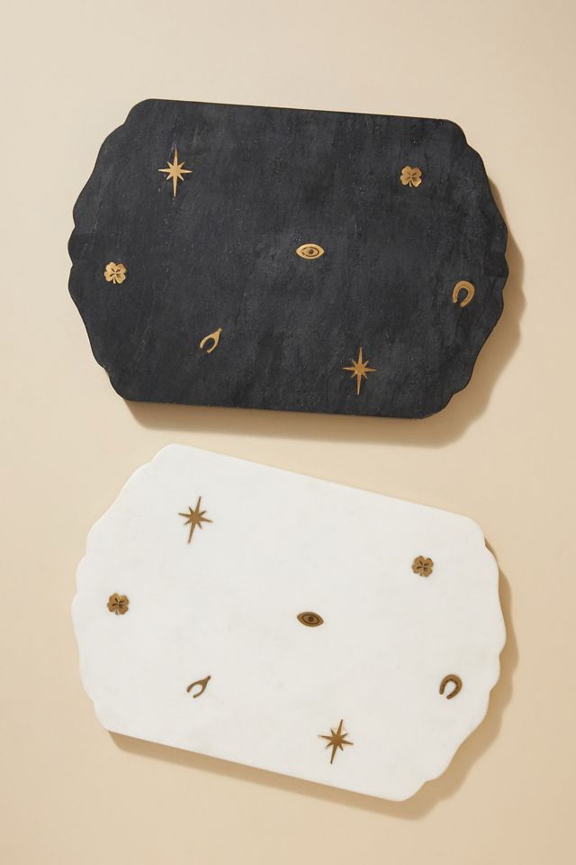 Lucky Marble Serving Board #1