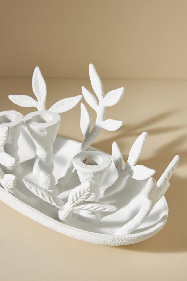 Garden Taper Candle Holder #2