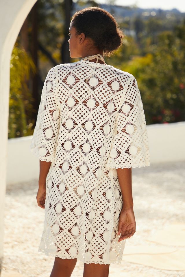 By Anthropologie Fauxchet Robe #2