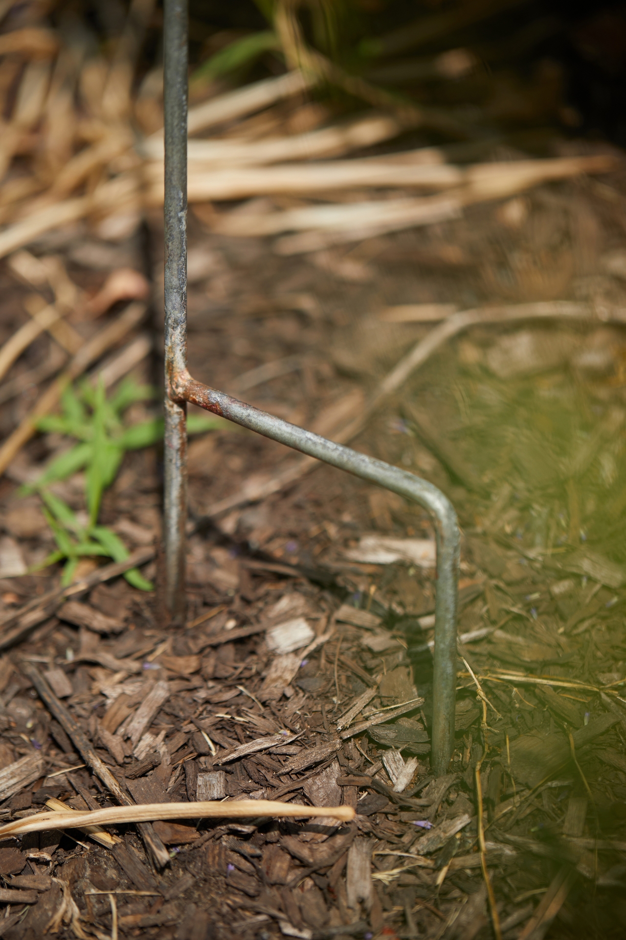 Taper Candle Holder in Iron Stake