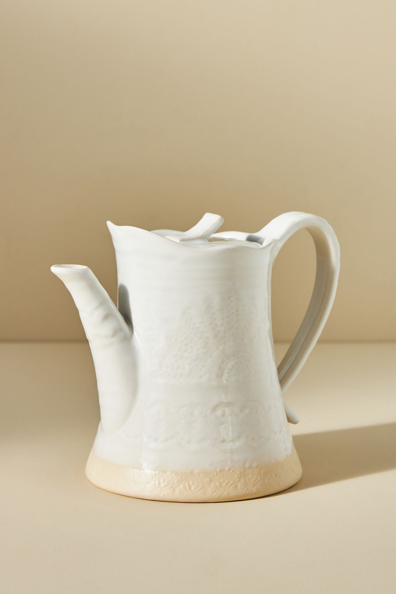 Old Havana Teapot - White, Standard, One Size