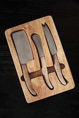 Amber Lewis for Anthropologie Cheese Knives, Set of 3