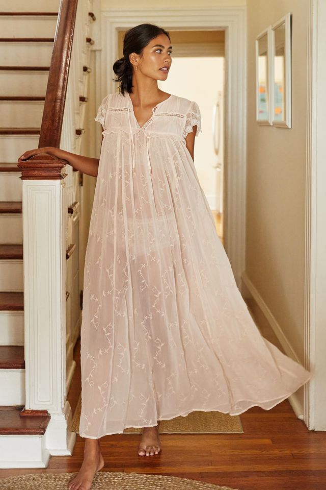 By Anthropologie Sheer Sleep Dress | Anthropologie
