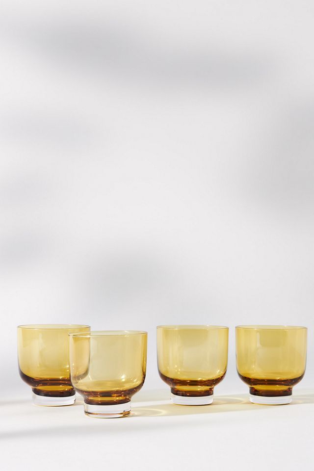 Flynn Double Old Fashioned Glasses, Set of 4 #1