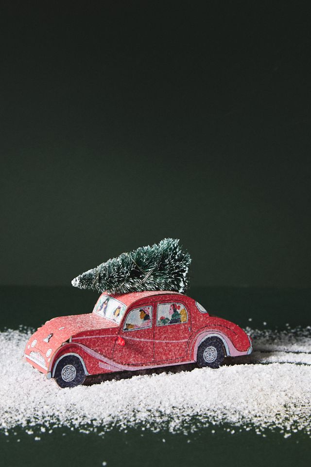 George & Viv Christmas Tree Car #1